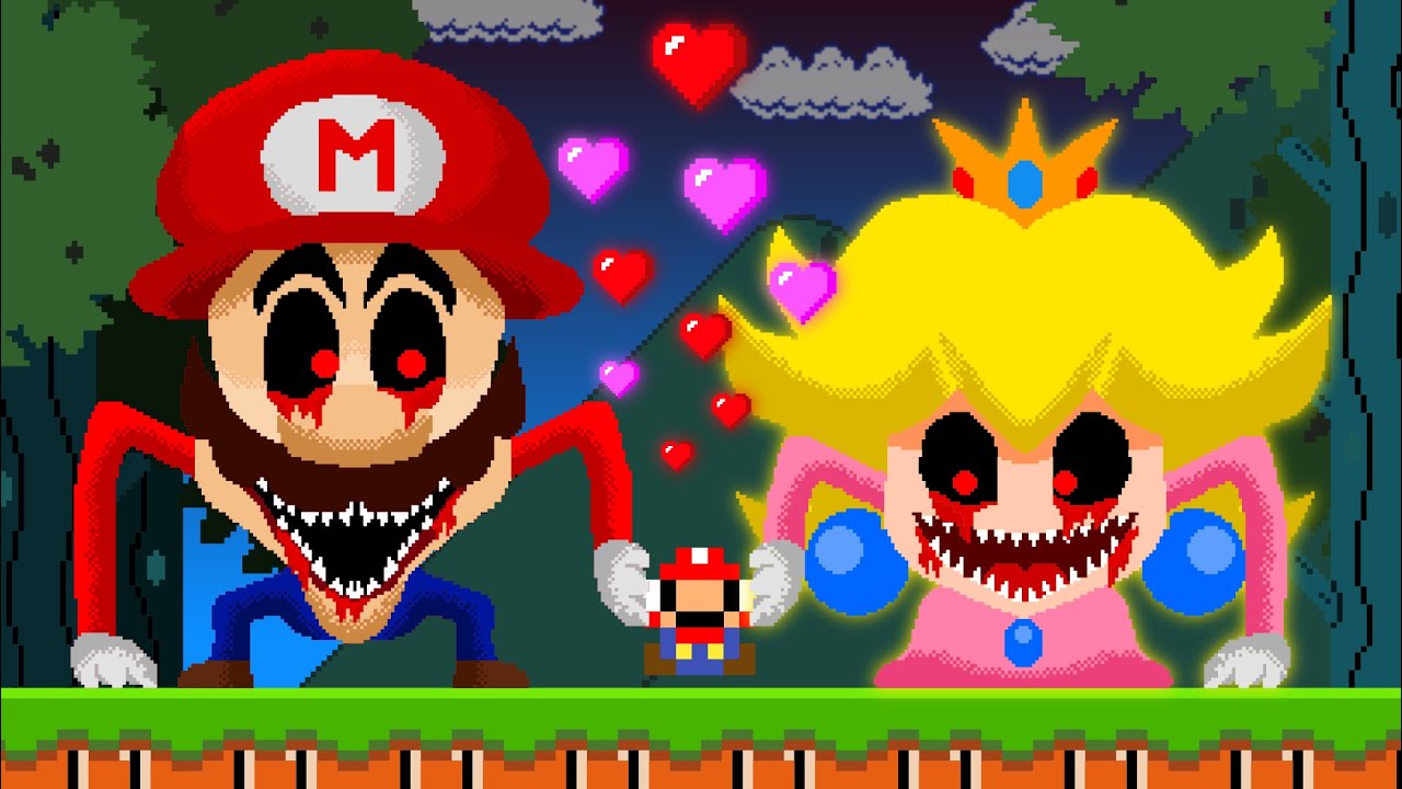 SHIN MARIO FAMILY adopts Baby Mario in Super Mario Bros.!