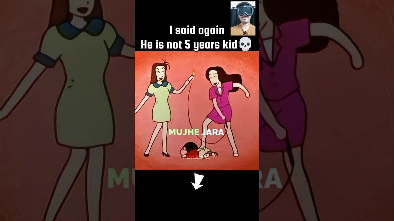 Shinchan is not 5 Years kid💀 #shinchan #edit #shorts