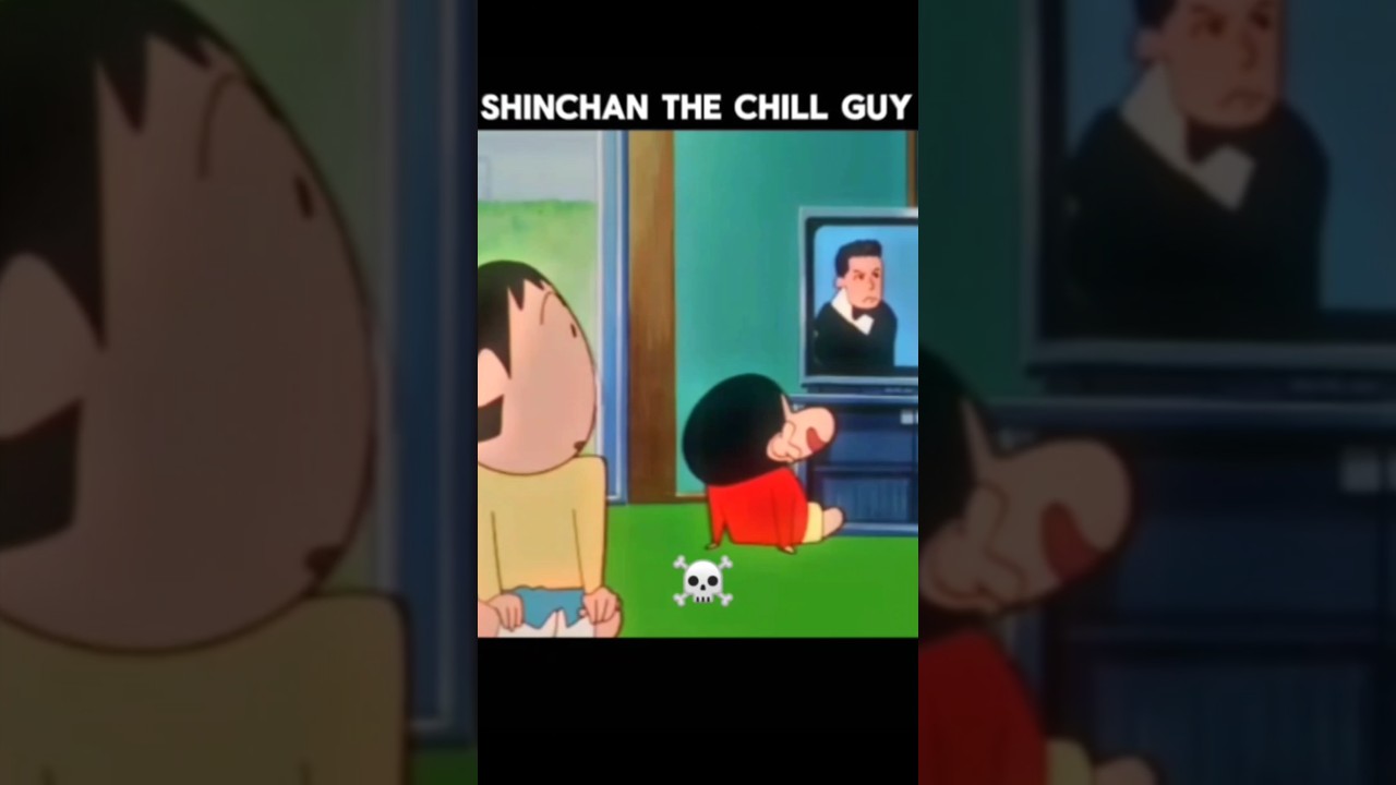 Shinchan the Chill Guy #shinchan #edit