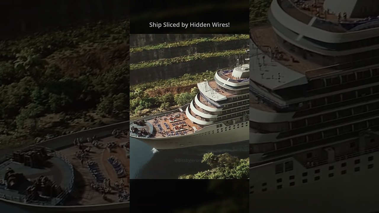 Ship Sliced by Hidden Wires! - 3 Body Problem ‧ Season 1 (2024)