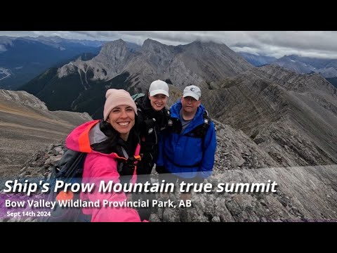 Ship's Prow Mountain true summit - Sept 14th 2024