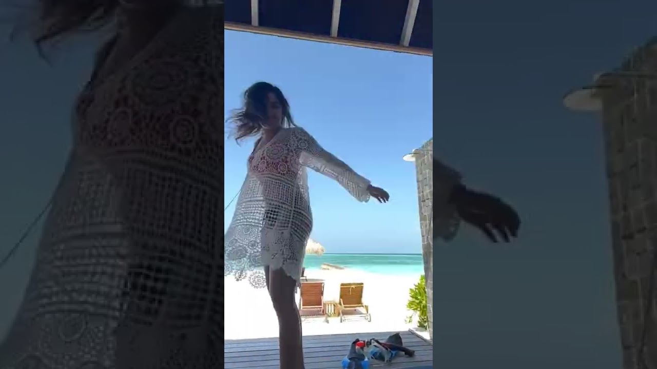 Shirley Setia new vacation reel in bikini 👙❤️  #shorts #shirleysetia