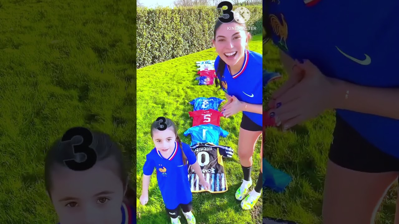 Shirt Number Challenge Vs Mini Celine🙈😱#celine #trending #entertainment #football #ronaldo #shorts