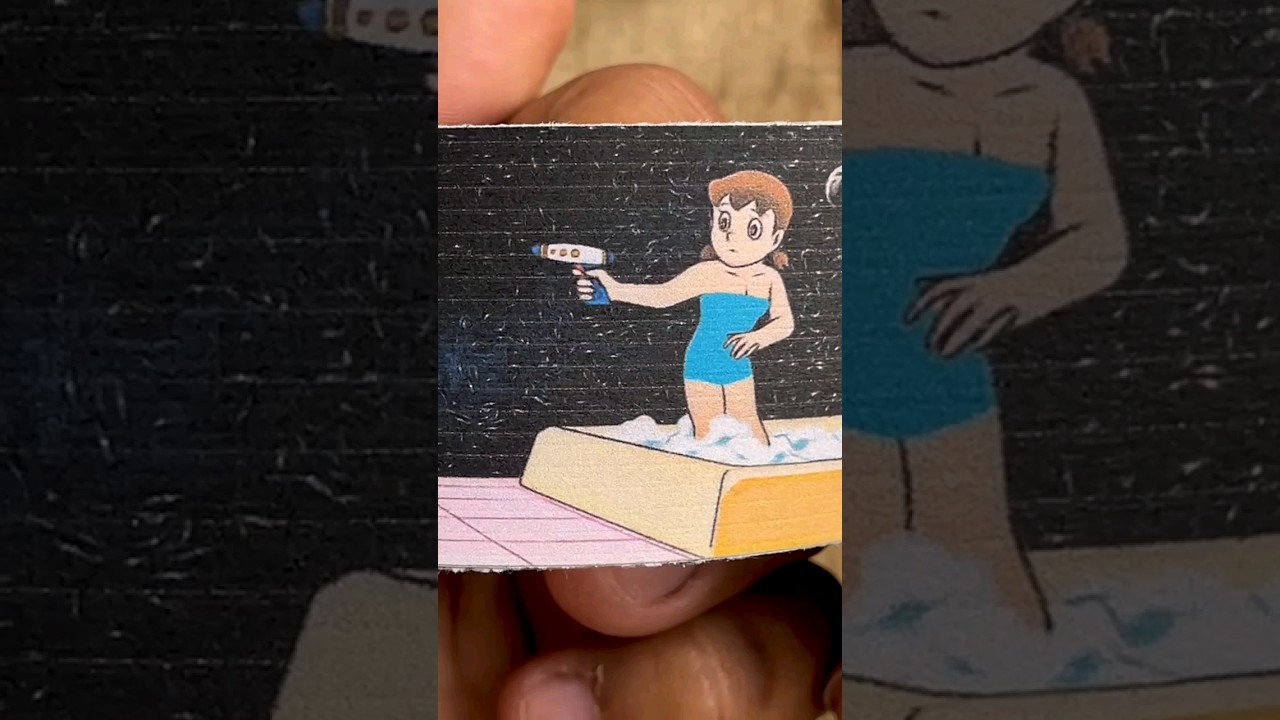 Shizuka Uncensored #doraemon #cartoon #flipbook #shizuka #bathing #shizukadrawing #shorts #viral