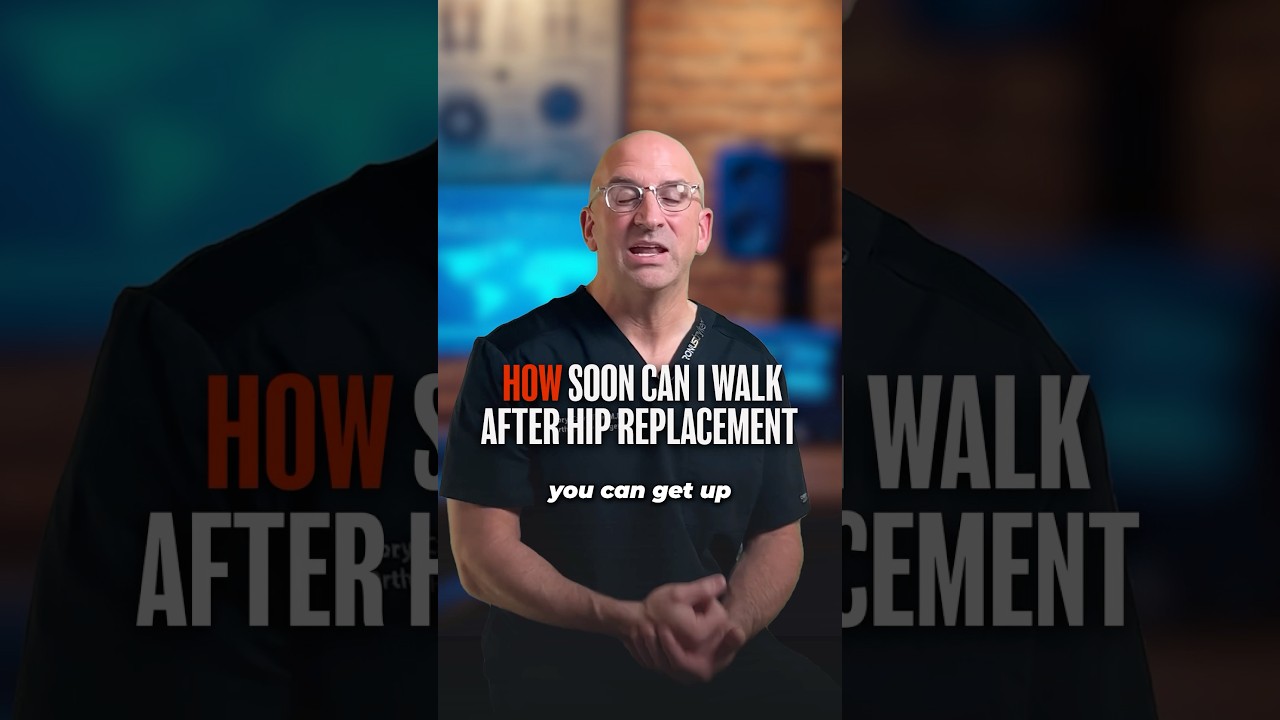 Shocked How Quickly You Can Walk After Hip Replacement⁉️
