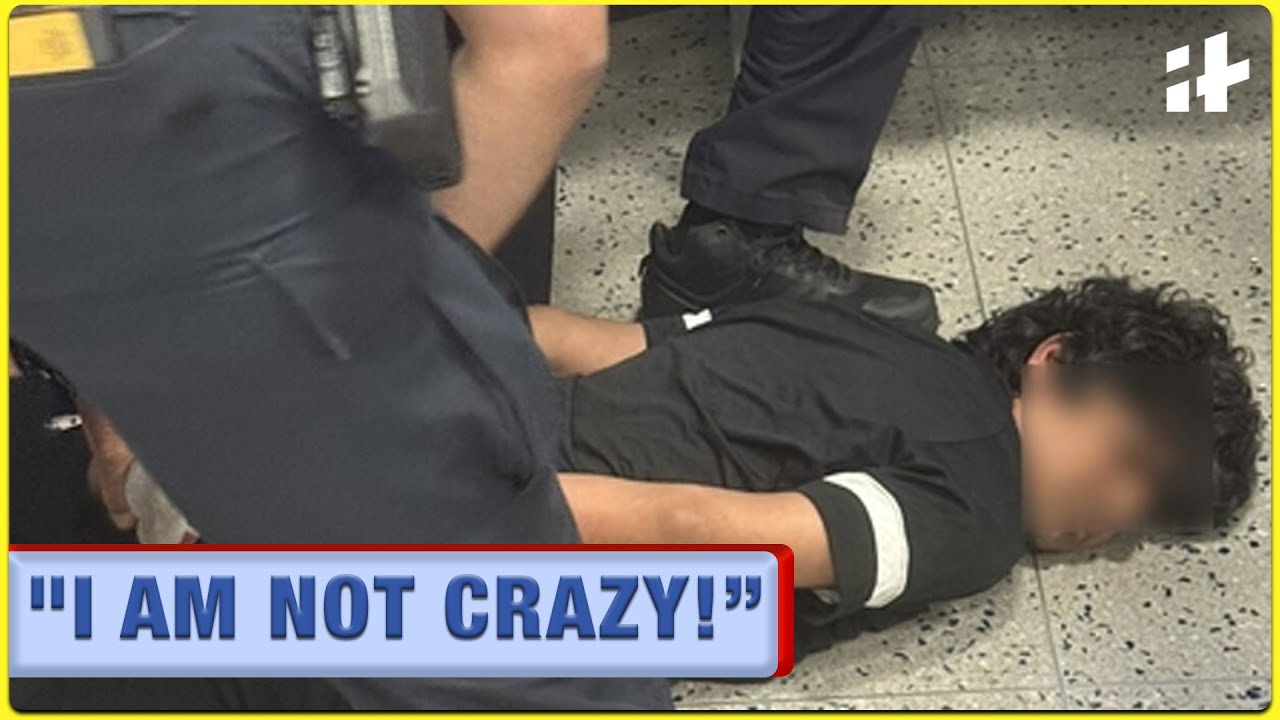 Shocking deportation caught on cam | Indian student handcuffed and pinned down in US Airport