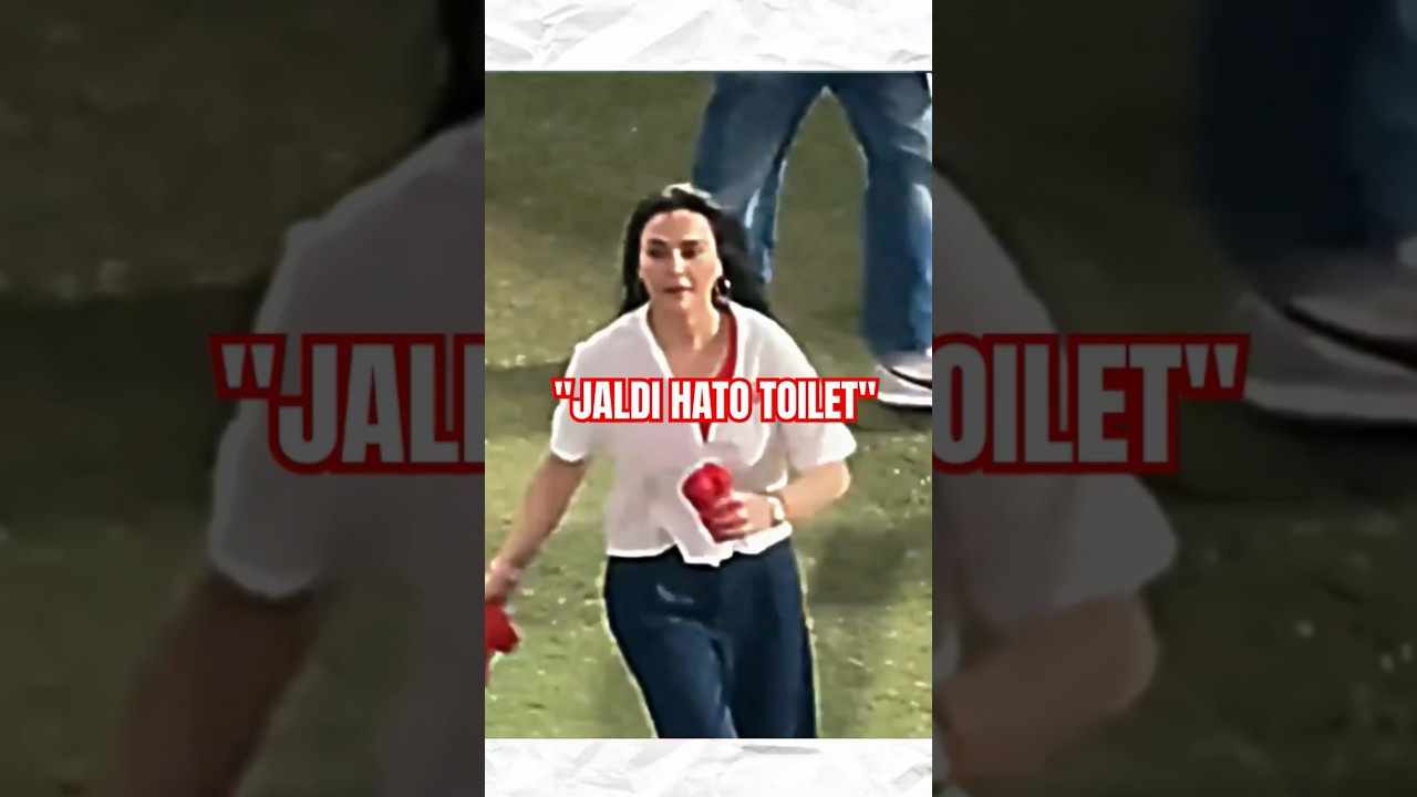 Shocking Preity Zinta did this after IPL match in stadium #cricket #ipl #shorts