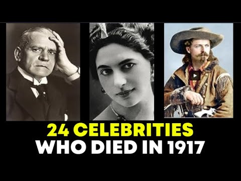 Shocking Revelations: Who We Lost in 1917 - Remembering The Top 24 Hollywood Legends