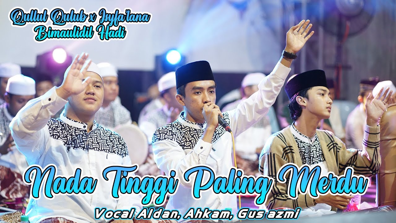 SHOLAWAT MERDU DAN VARIASI NADA TINGGI GUS AZMI FEAT AHKAM FEAT ALDAN TERBARU