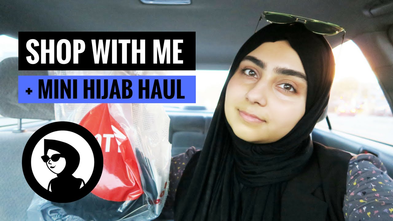 SHOP WITH ME + MINI HIJAB HAUL - MUSKA JAHAN