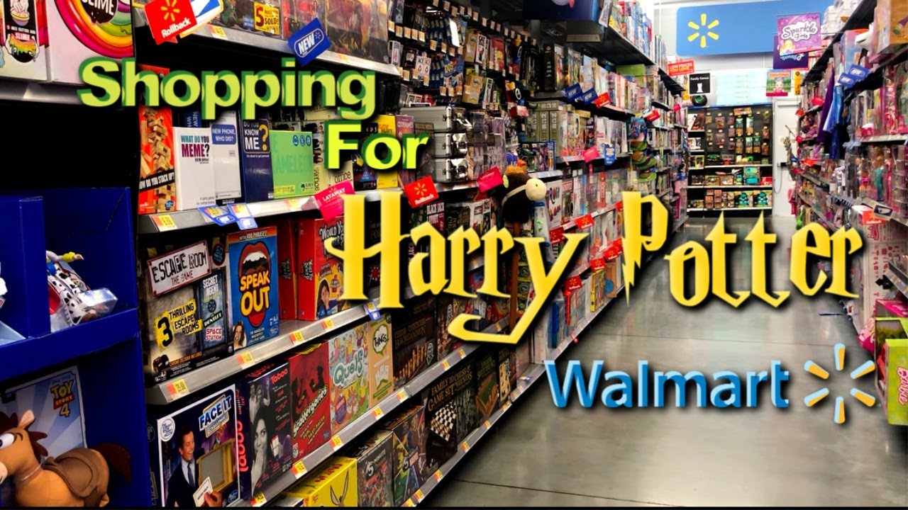 SHOPPING FOR HARRY POTTER MERCH AT WALMART & GIVEAWAY!!! | Nov. 2019