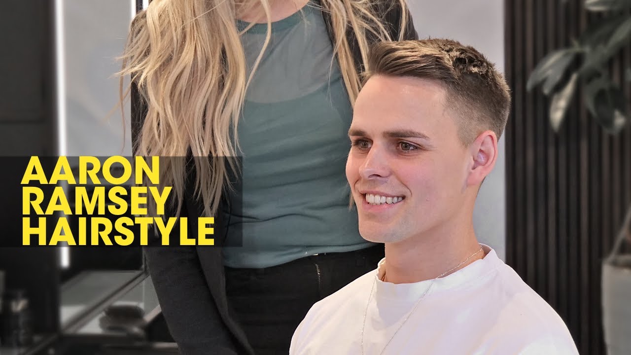 Short Quiff inspired by AARON RAMSEY'S hairstyle