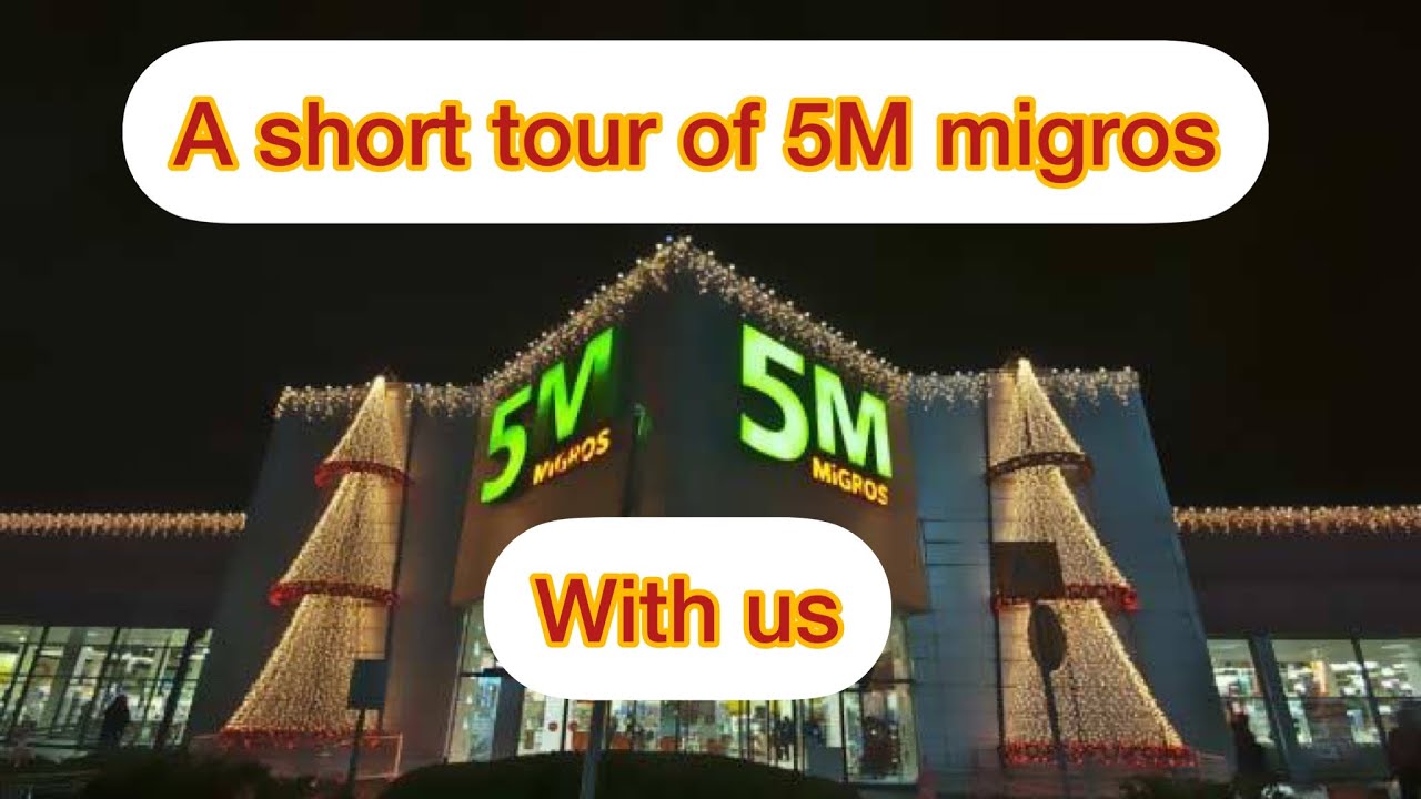 Short tour of M5 migros Beylikdüzü /::: Краткий тур по М5 Мигрос Бейликдюзю #russia￼@MrBeastGaming