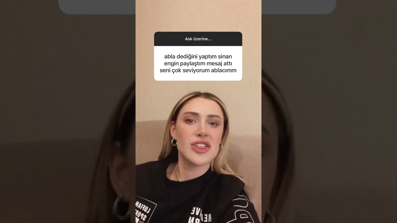 #shorts AŞKOLOG DİLARA ARIKANLI(🐺) -abla dediğini yaptım Sinan Engin paylaştım seni seviyorum yazdı.
