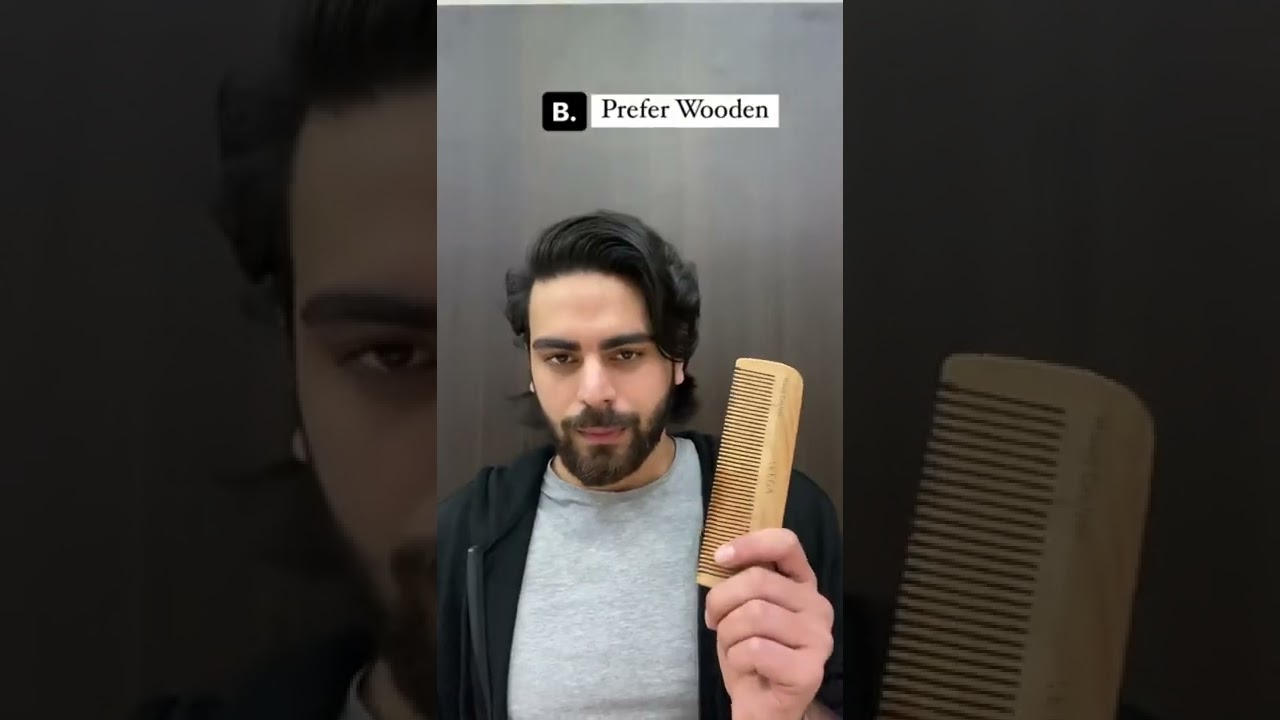 #shorts How to comb hair