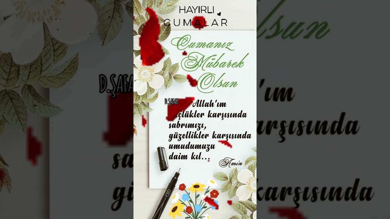 #Shorts #Kisavideo #Cumanizmubarekolsun #Hayirlicumalar #cuma #Cumamesajları