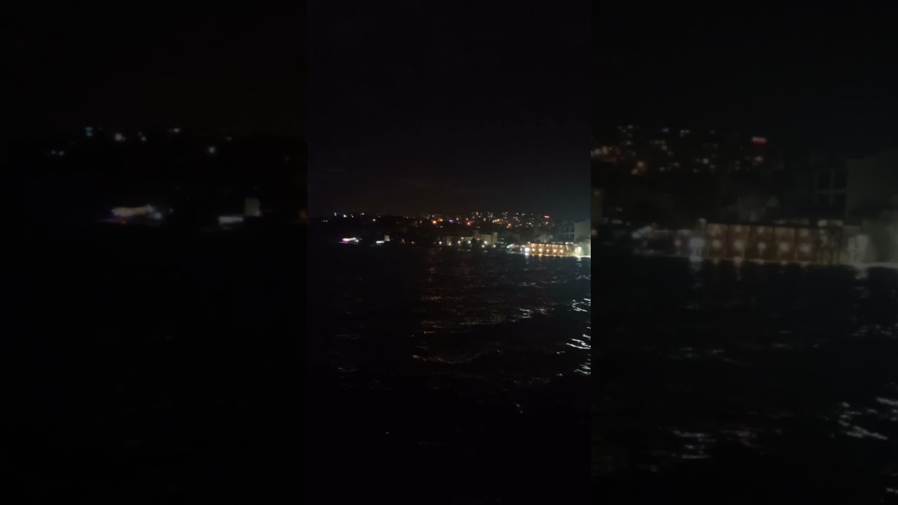 #shorts #tekirdağ #keşfet #deniz #sahil #gece #manzara #manzaravideoları