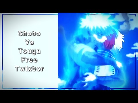Shoto vs Touya - Free Twixtor clips | Boku no hero academia #anime
