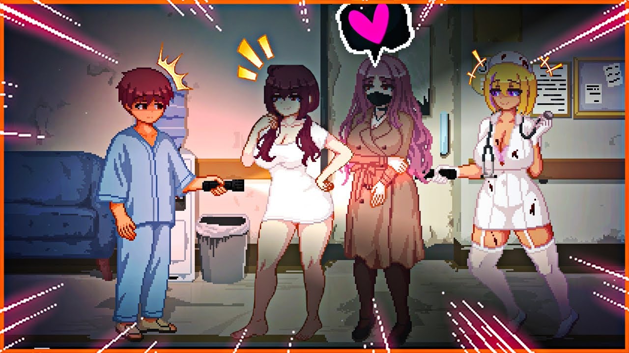 Shouta-kun Woke Up in a Haunted Hospital - Hospital Seduction Gameplay (Night 1)