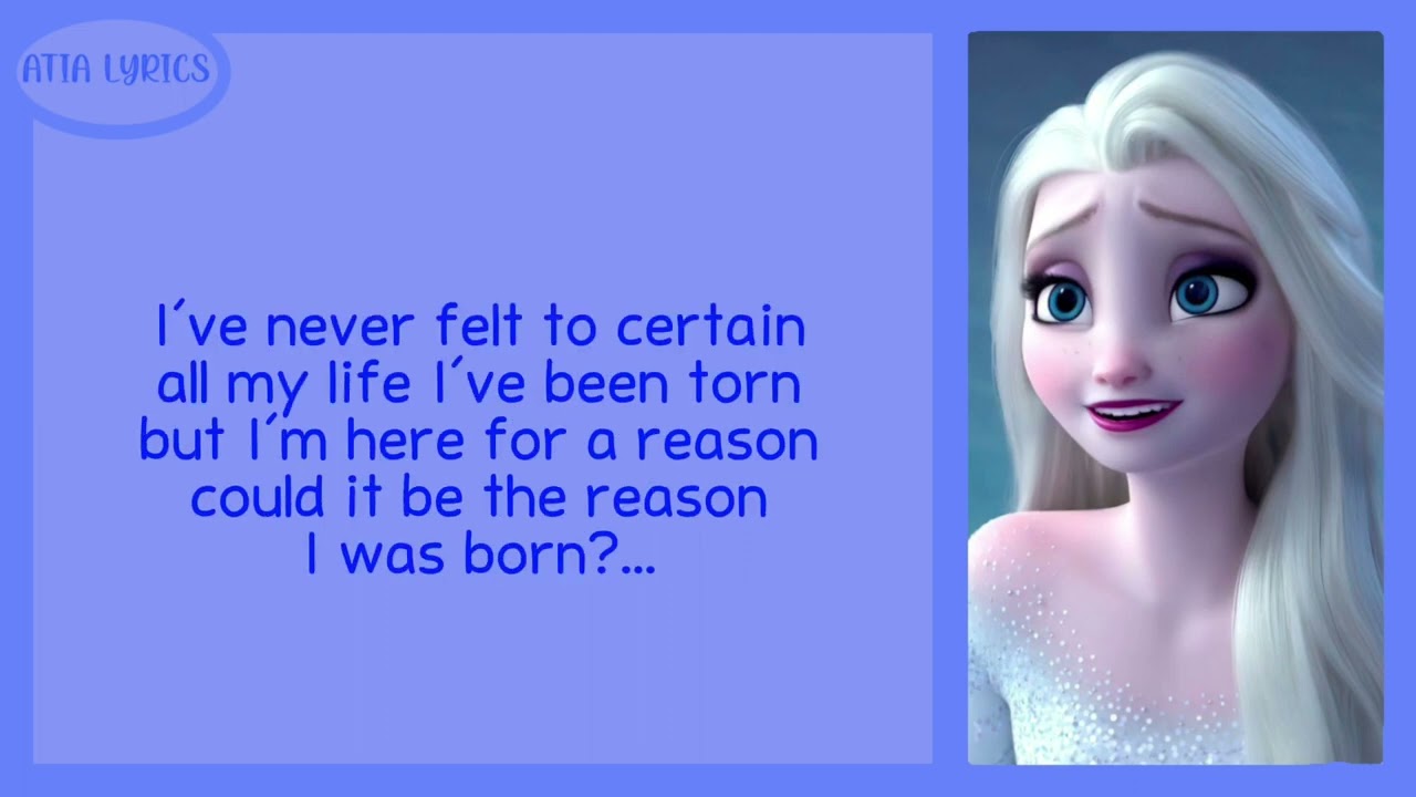 Show Yourself - Idina Menzel, Evan Rachel Wood (Lyrics) || From Frozen 2 #showyourself