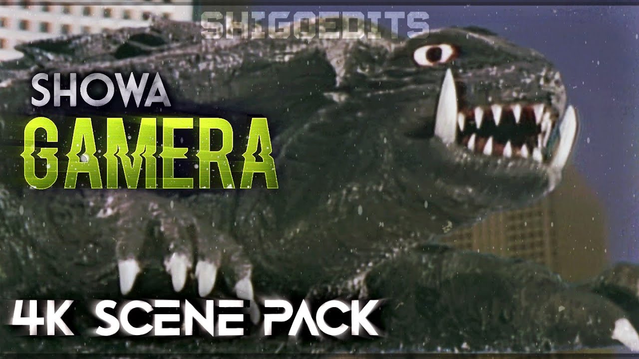Showa Gamera 4K Scenes Pack