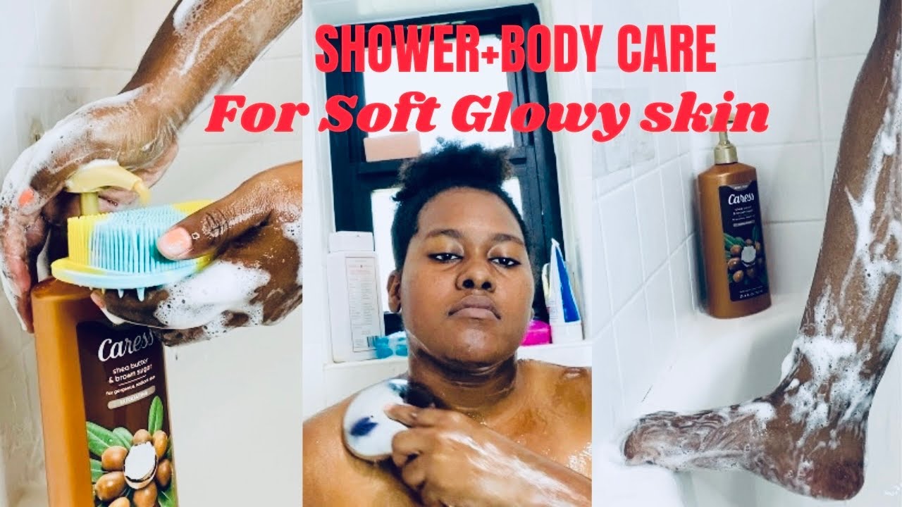 Shower + Body Care Routine | How To Get Soft, Glowy Skin | Ladonna Franklin #softskin #glowy