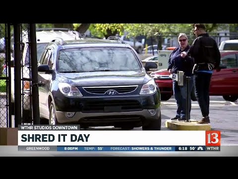 Shred It Day At WTHR
