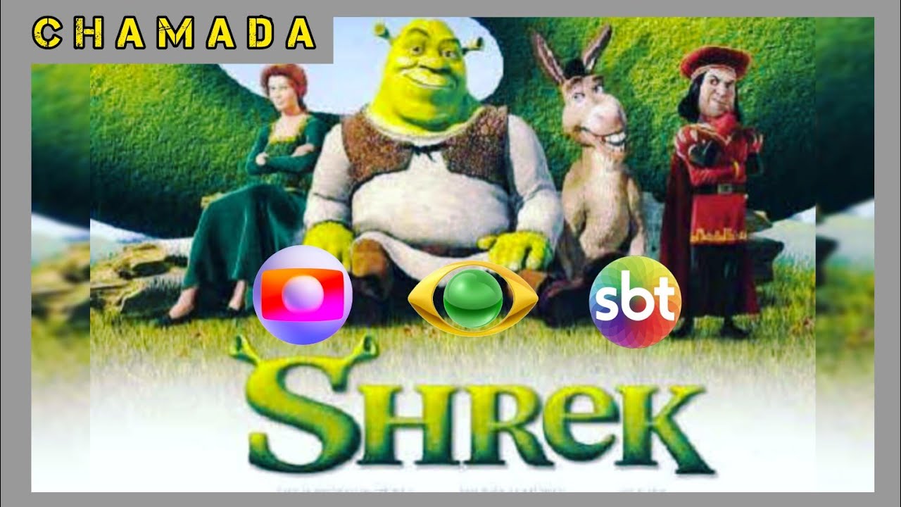 Shrek - Chamadas Globo | Band | SBT
