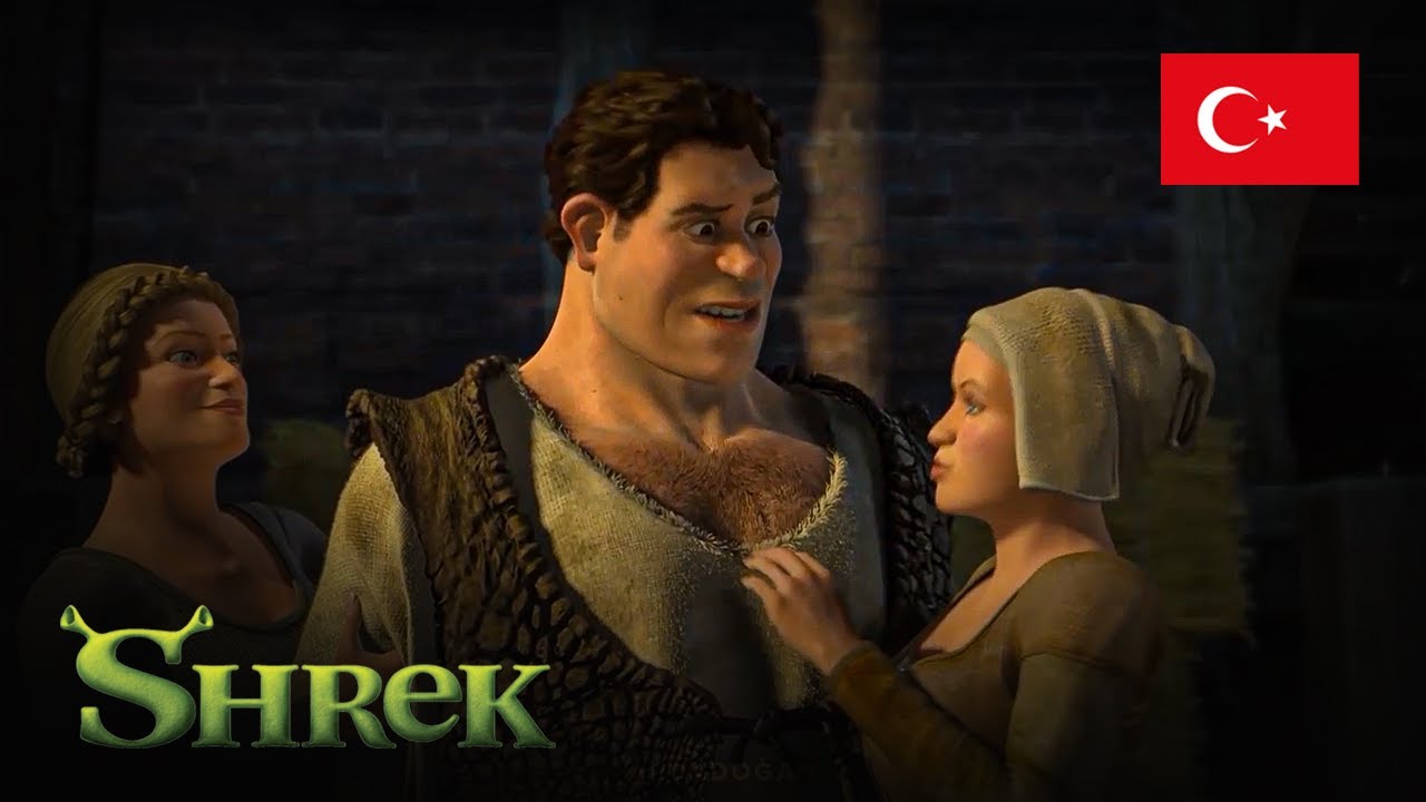 Shrek 2 - Shrek turns into a human being | Turkish Dub