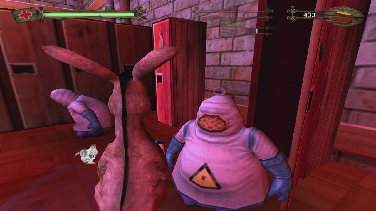 Shrek 2 Walkthrough - Part #8 - Escape The Factory