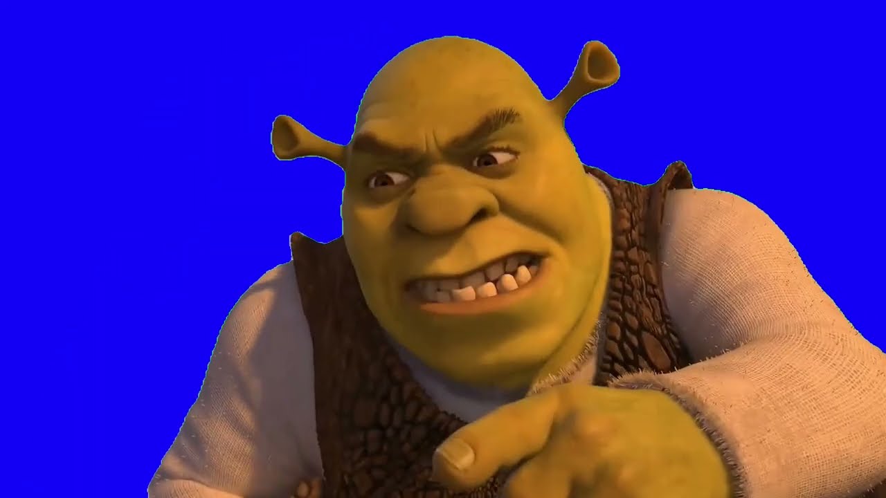 Shrek Blue Screen Pack - 55K Milestones