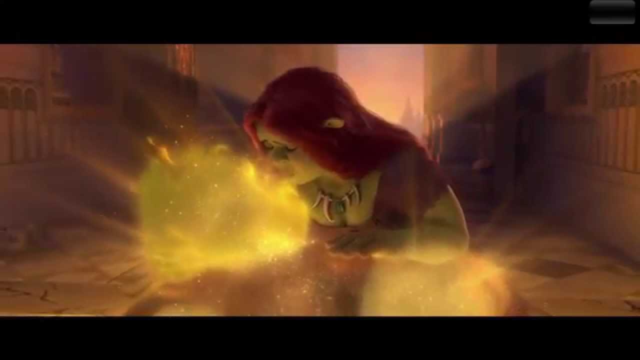 Shrek Forever After - Shrek disappears scene