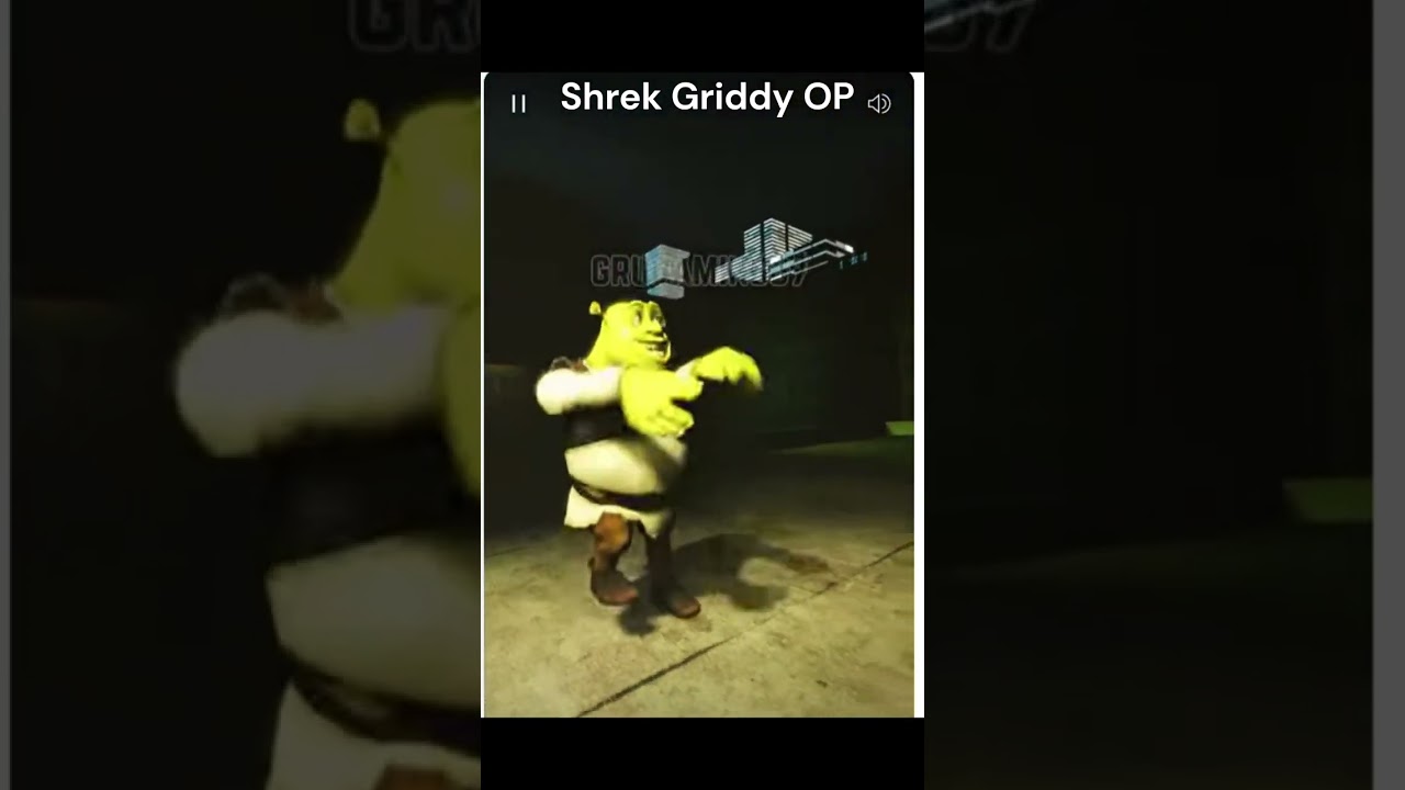 Shrek hits the griddy  #shorts