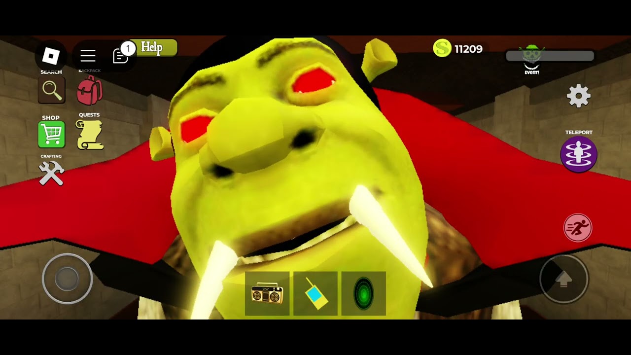 shrek in the backrooms halloween update 2024 But it's new animation mutated shrek    all jumpscares