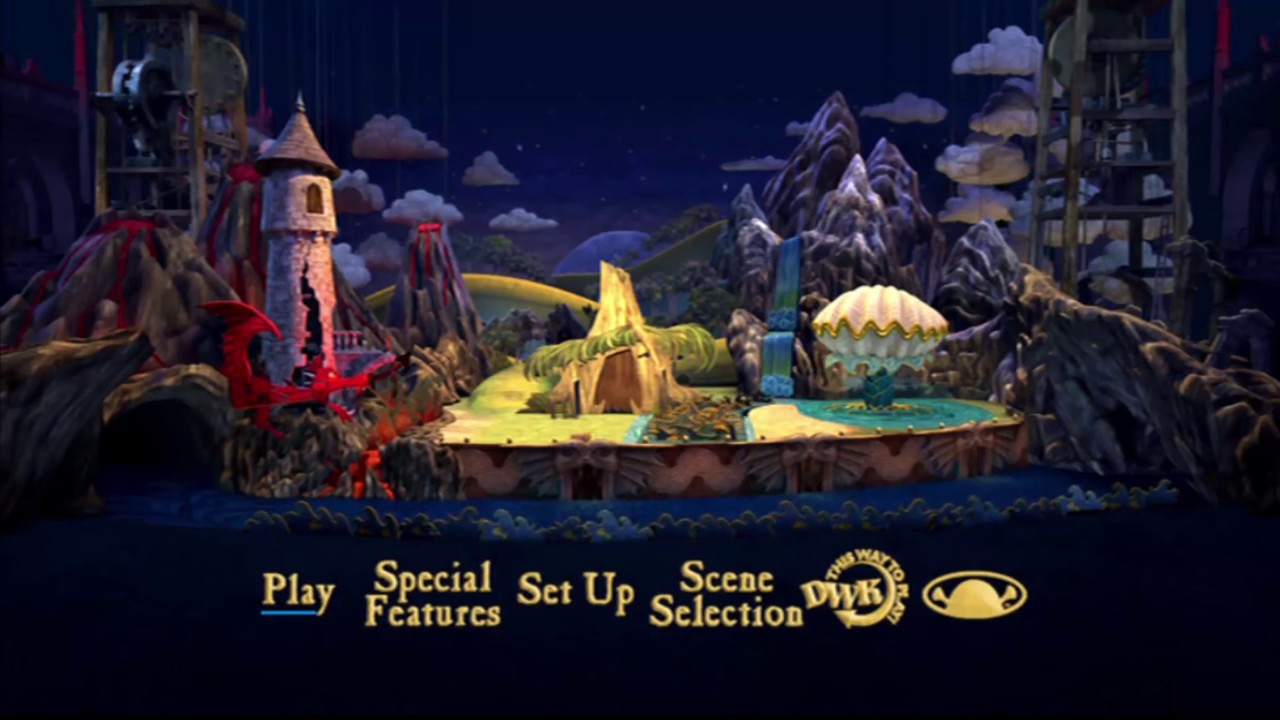 Shrek the Third MENU DVD HD (2007)