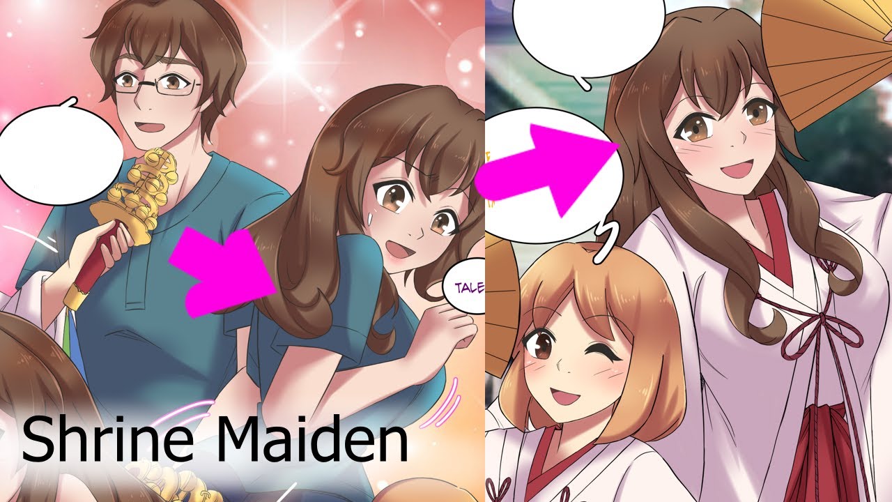 Shrine Maiden Transformation (Comic Dub)