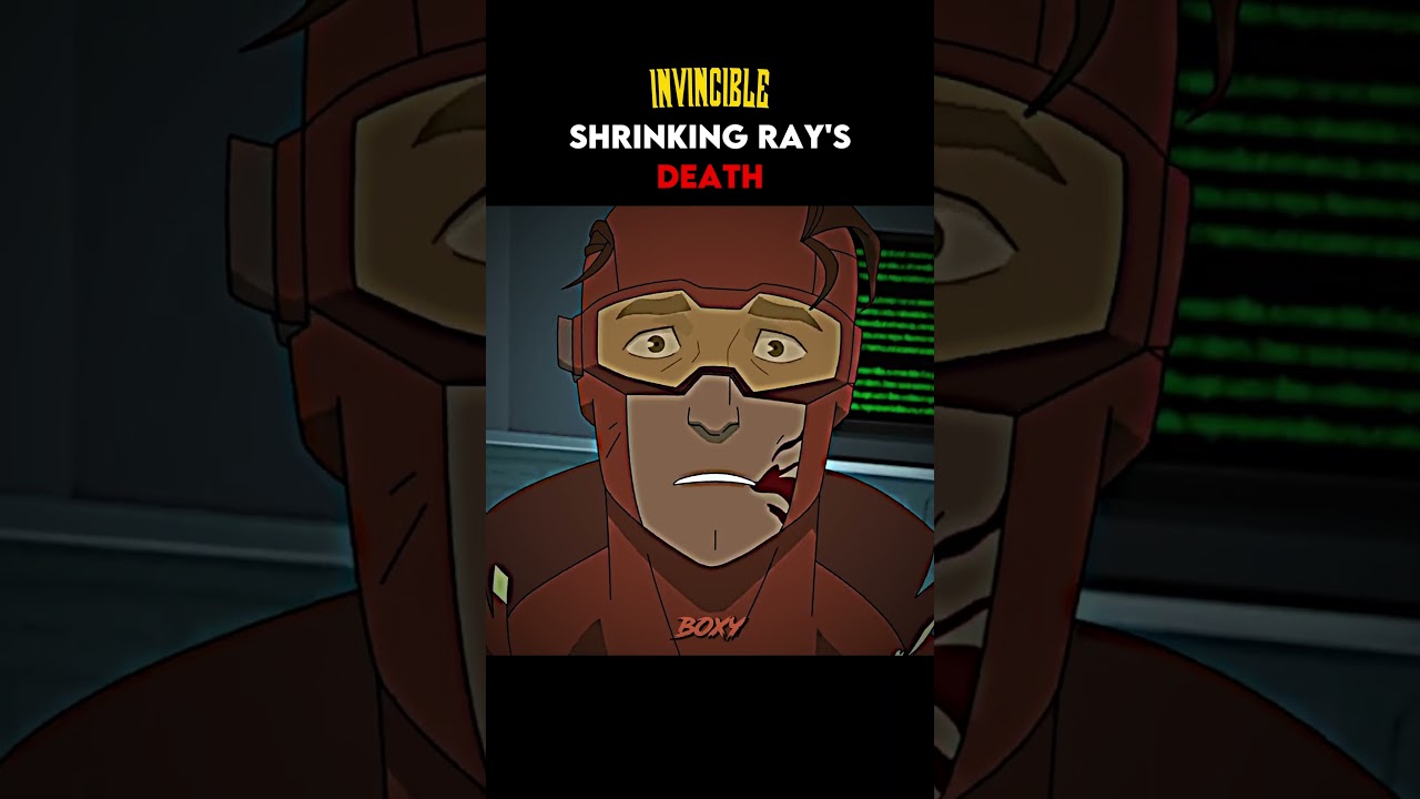 Shrinking ray's death scene | Invincible #invincible #edit #shorts