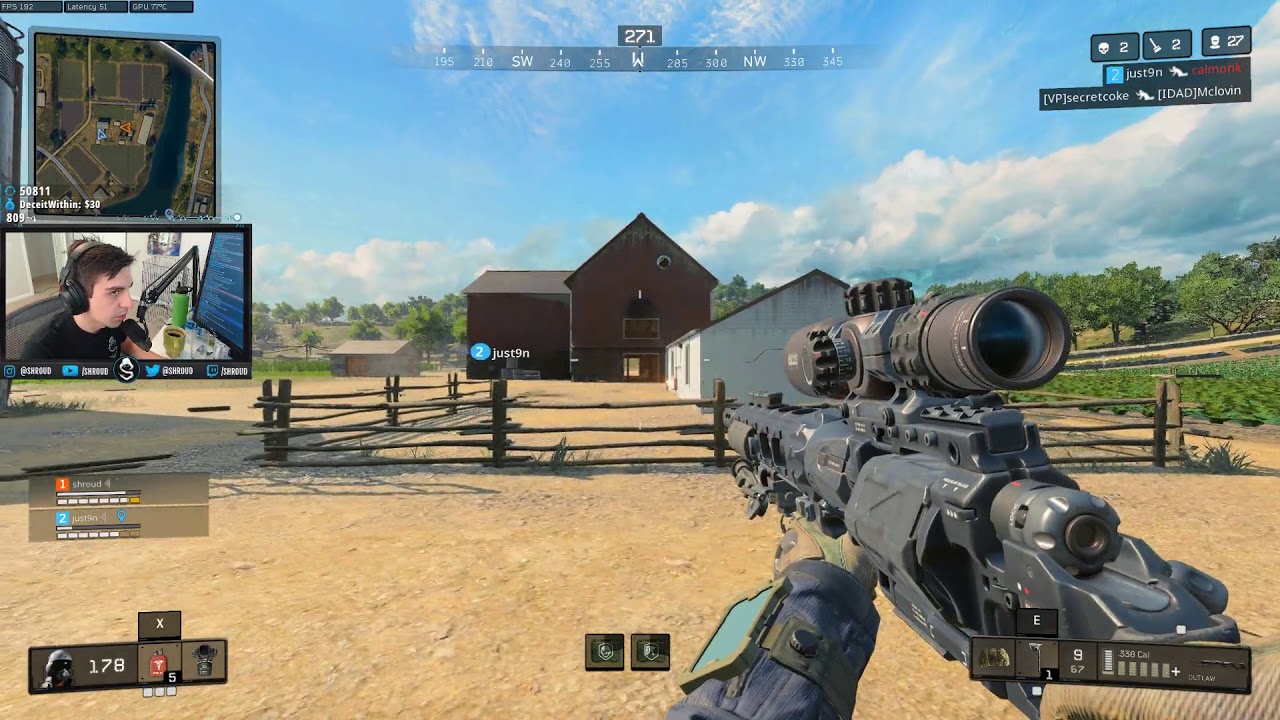SHROUD | OUTLAW GUN IS A BEAST | COD BLACKOUT BATTLE ROYALE HIGHLIGHTS