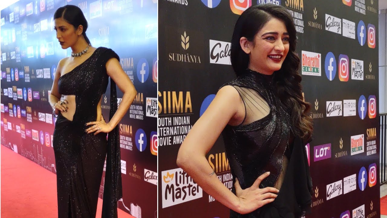 Shruti Hassan and Akshara Hassan Visuals @ SIIMA 2021 Awards Red Carpet Event