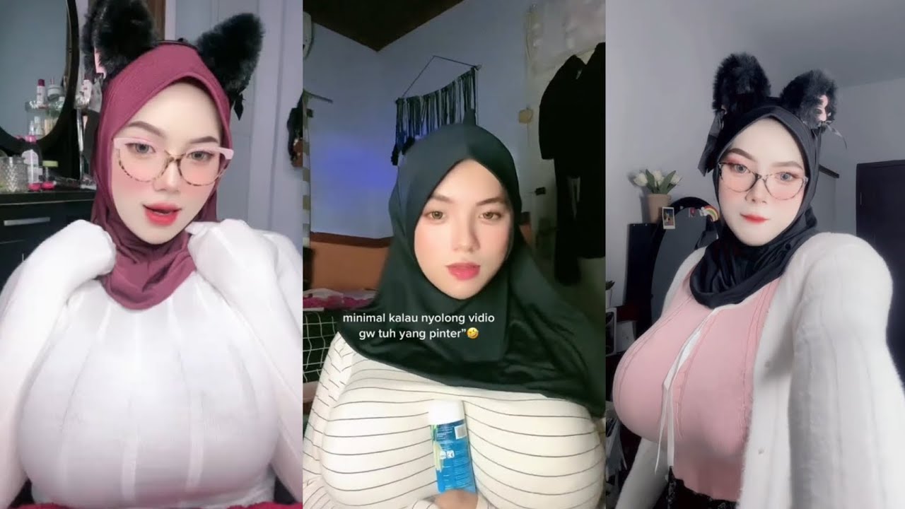Shsyh Jilbab Boba Jumbo || Jilboobs Pemersatu Bangsa || Tiktok Hijab Tobrut Hot 💦