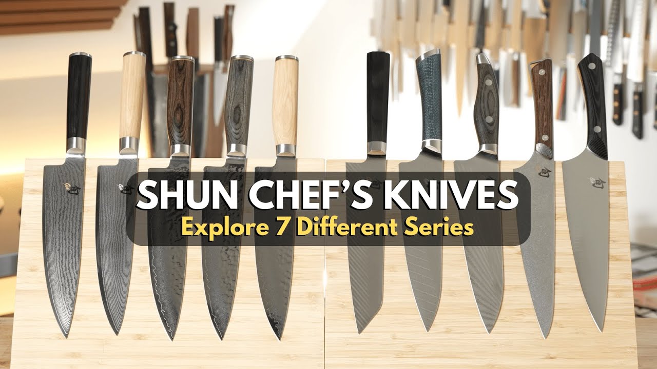 Shun Knives Series Overview: Classic, Premier, Dual Core, & More!