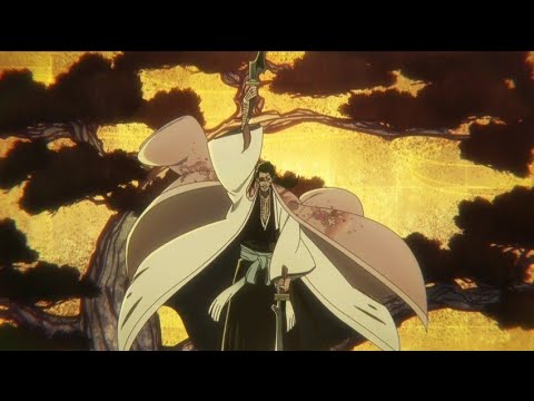 Shunsui Kyoraku Uses His Bankai - Bleach TYBW