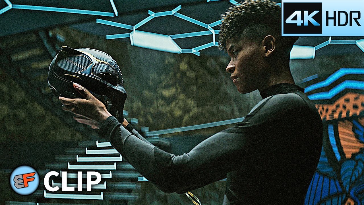 Shuri Becomes the Black Panther Scene | Black Panther Wakanda Forever (2022) 4K HDR Movie Clip