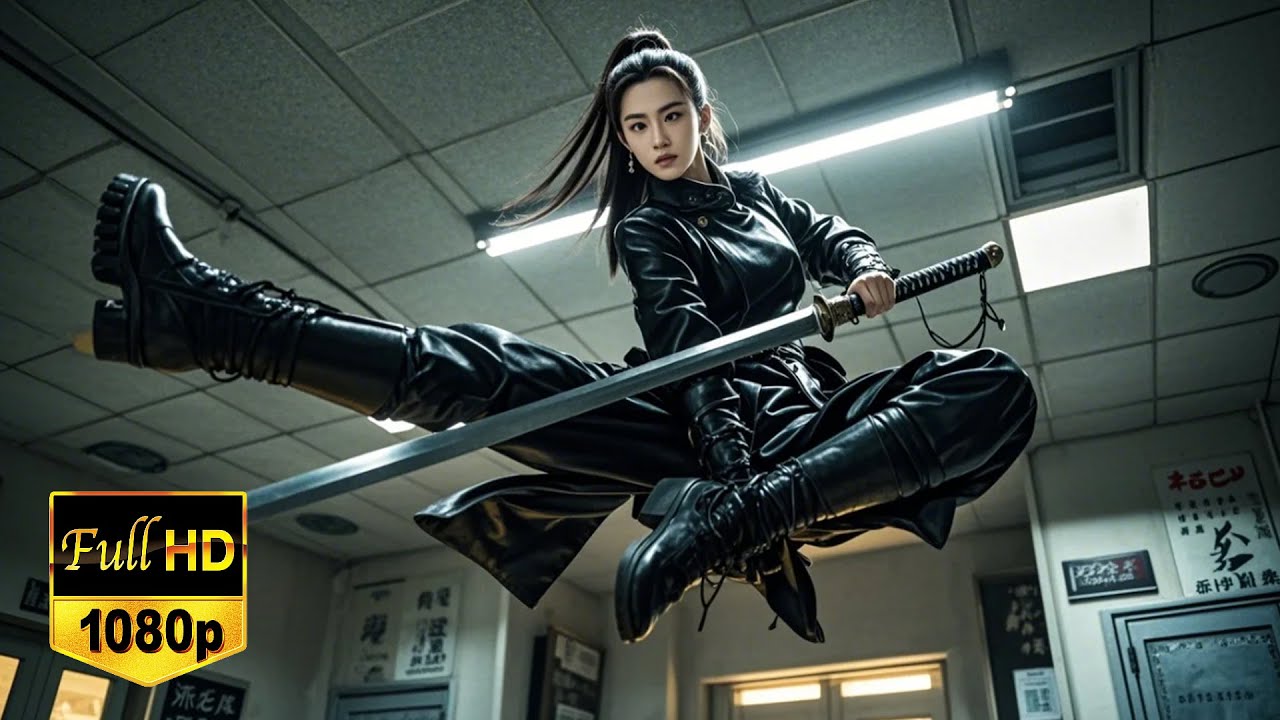 Si cantik Kung Fu yang menyamar sebagai perawat mengalahkan semua tentara Jepang!