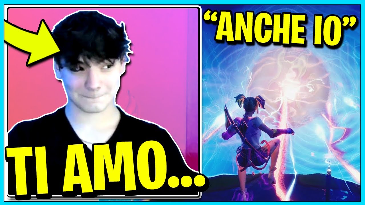 Si DICHIARA Alla SUA CRUSH Durante L'EVENTO 😍 IL DISPOSITIVO Su FORTNITE