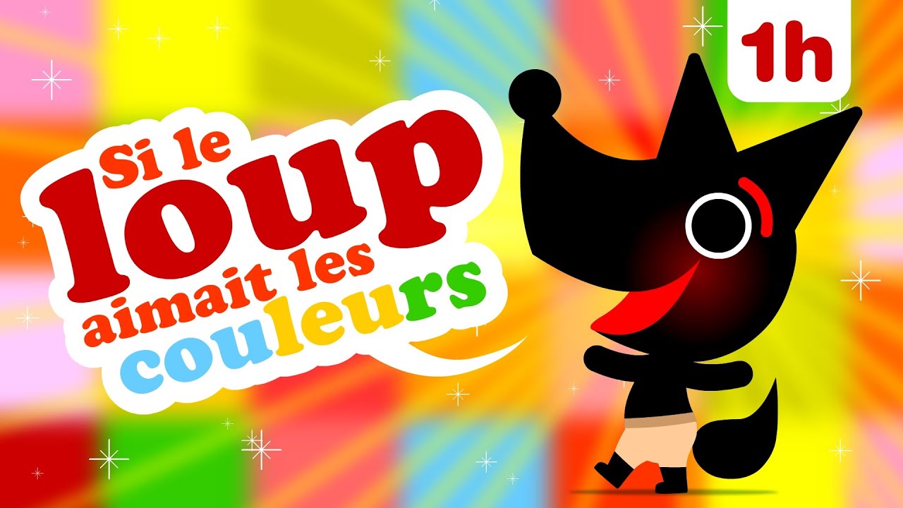 Si le petit loup aimait les couleurs 🎨🎨🎨 et une heure de petites comptines pour bébé avec paroles