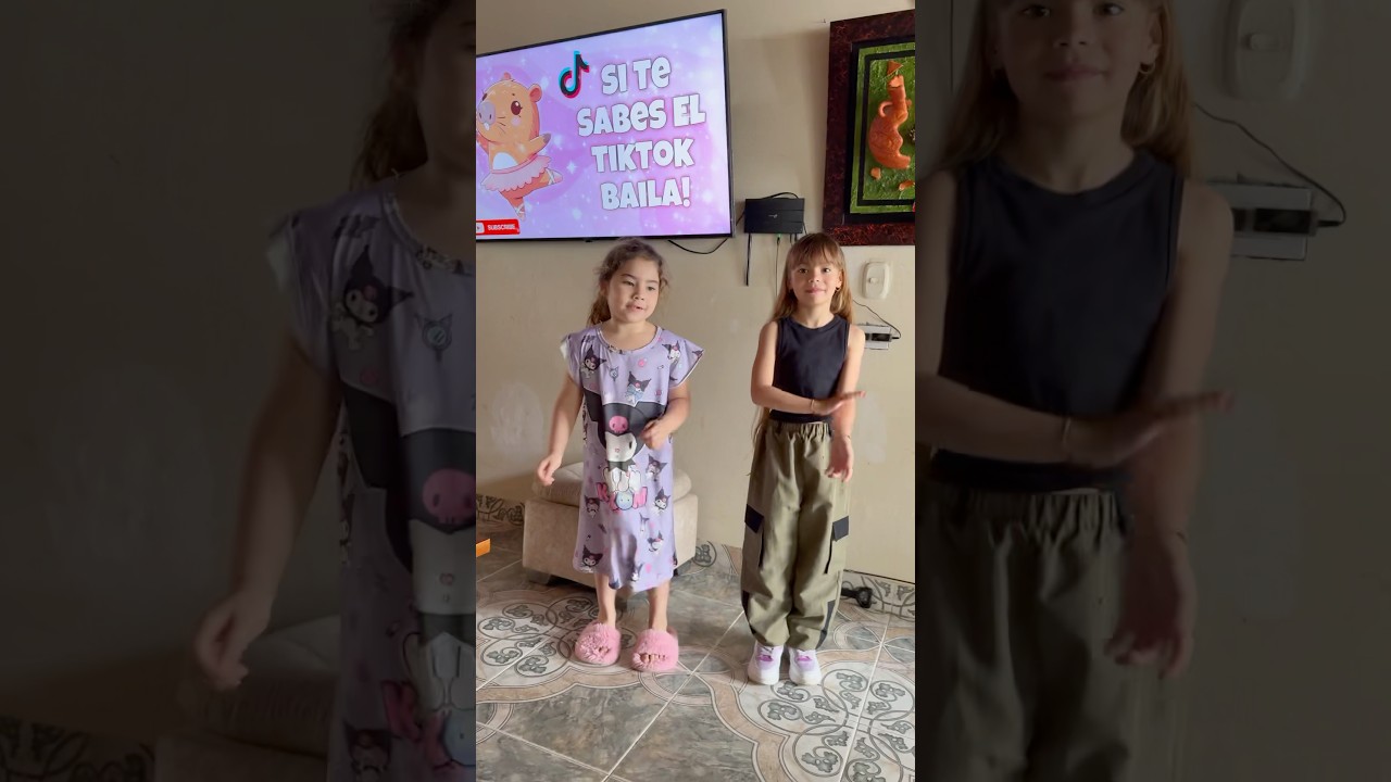 Si te sabes él tiktok baila💃 #youtubeshorts #reels