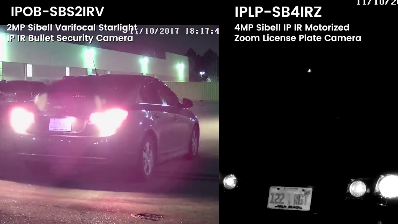 Sibell 4MP License Plate Camera
