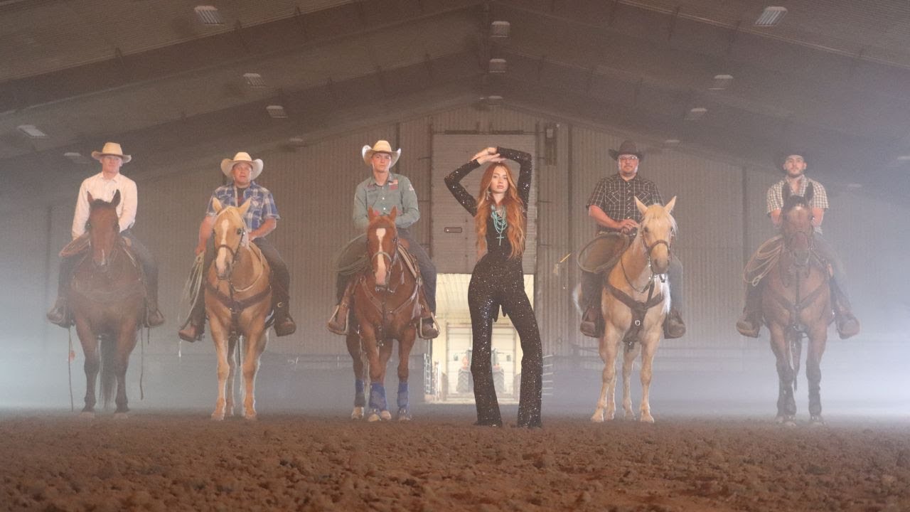 Sicily Rose- AIN'T VERY COWBOY (OFFICIAL MUSIC VIDEO)