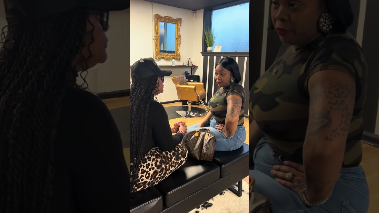 SIDEPIECEKEITH AUNTIE ANN VISIT TOMEKA AT HER SHOP #spk